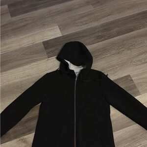 Betsey Johnson Performance Dark Green Bonded Anorak Jacket